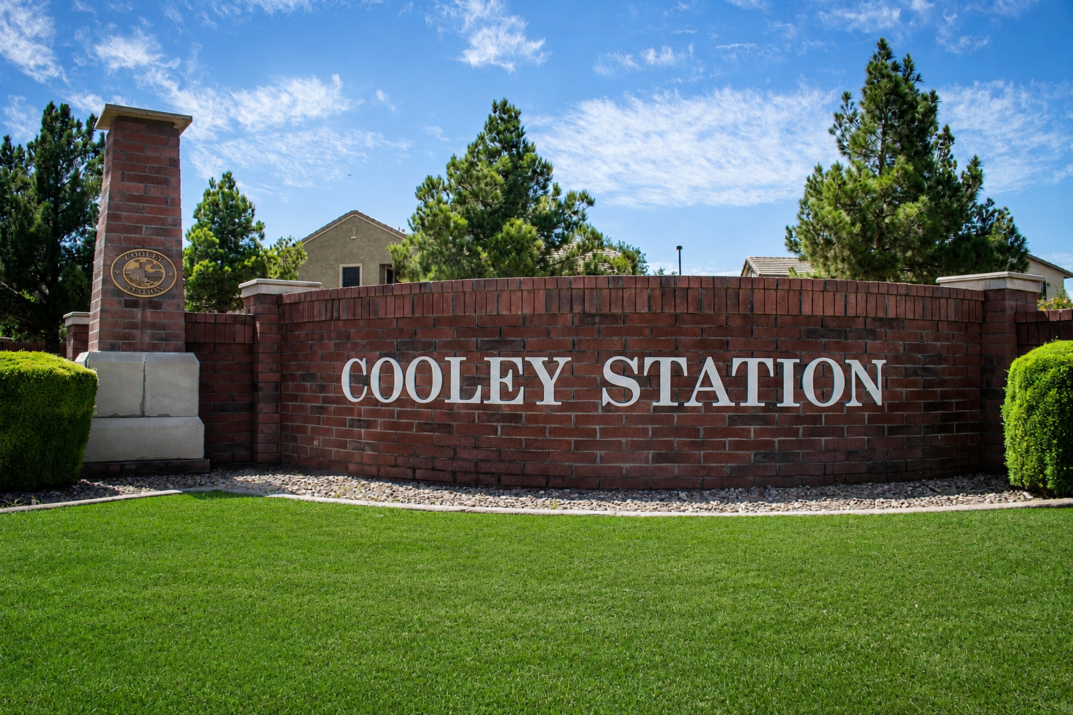 Cooley Station monument
