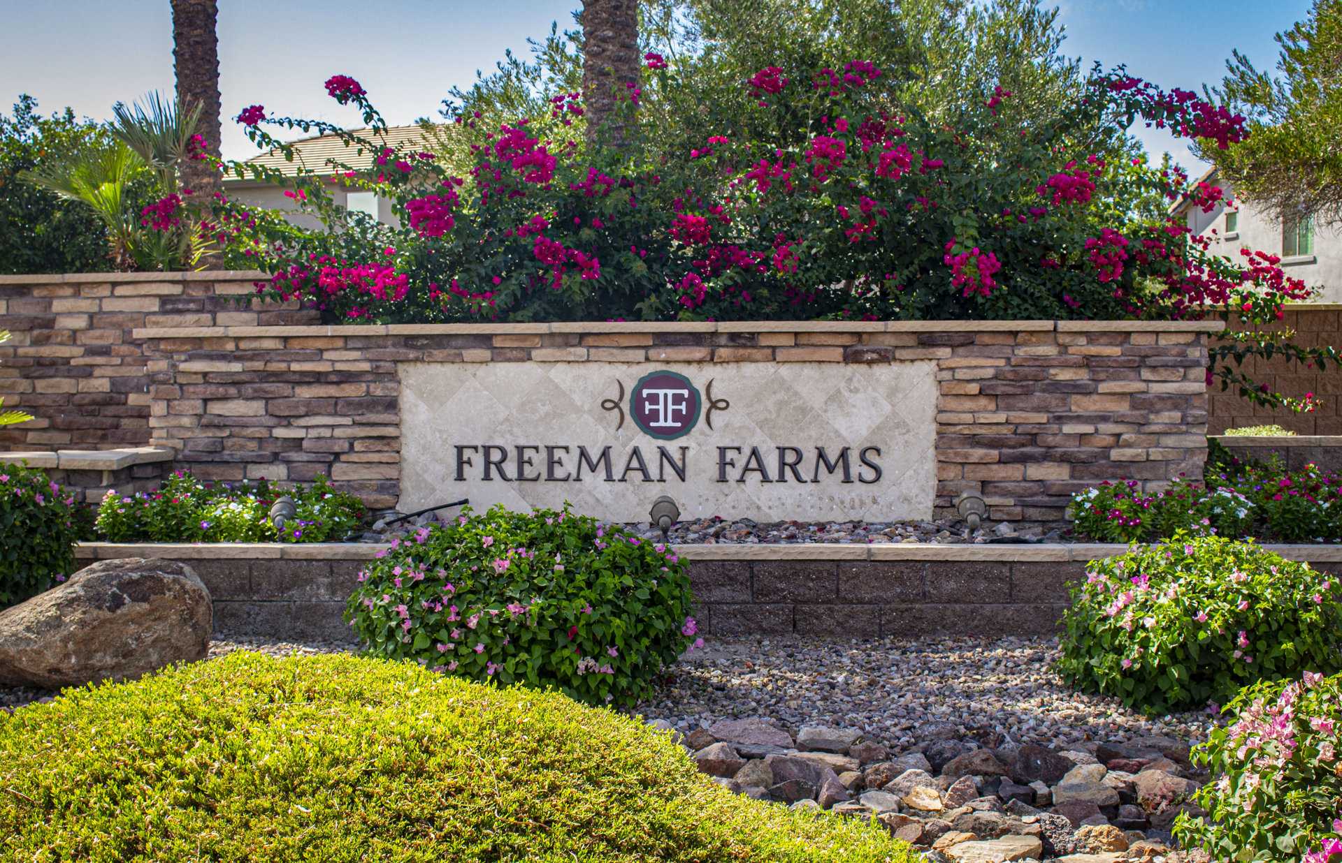 Freeman Farms monument
