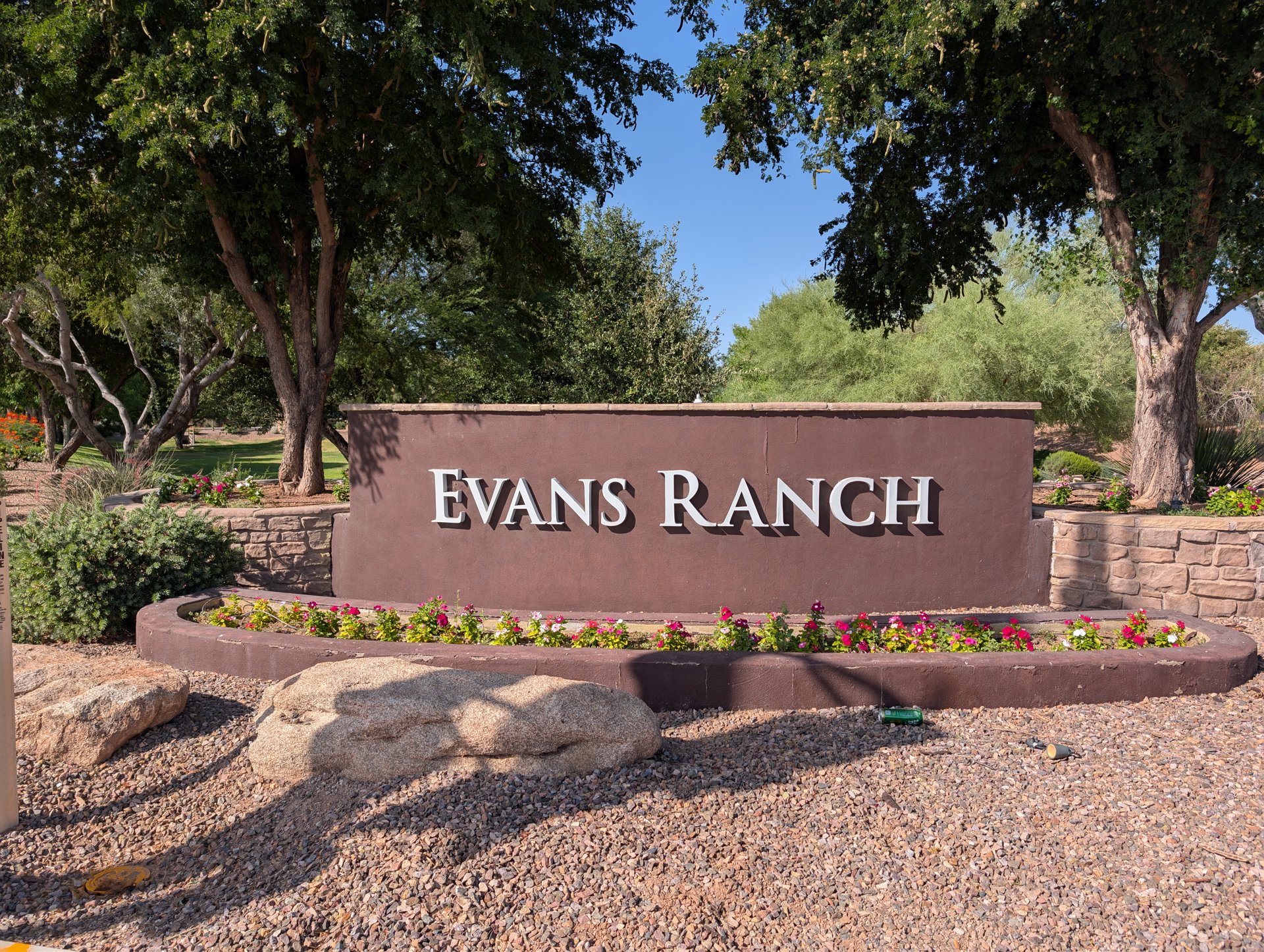 Evans Ranch monument