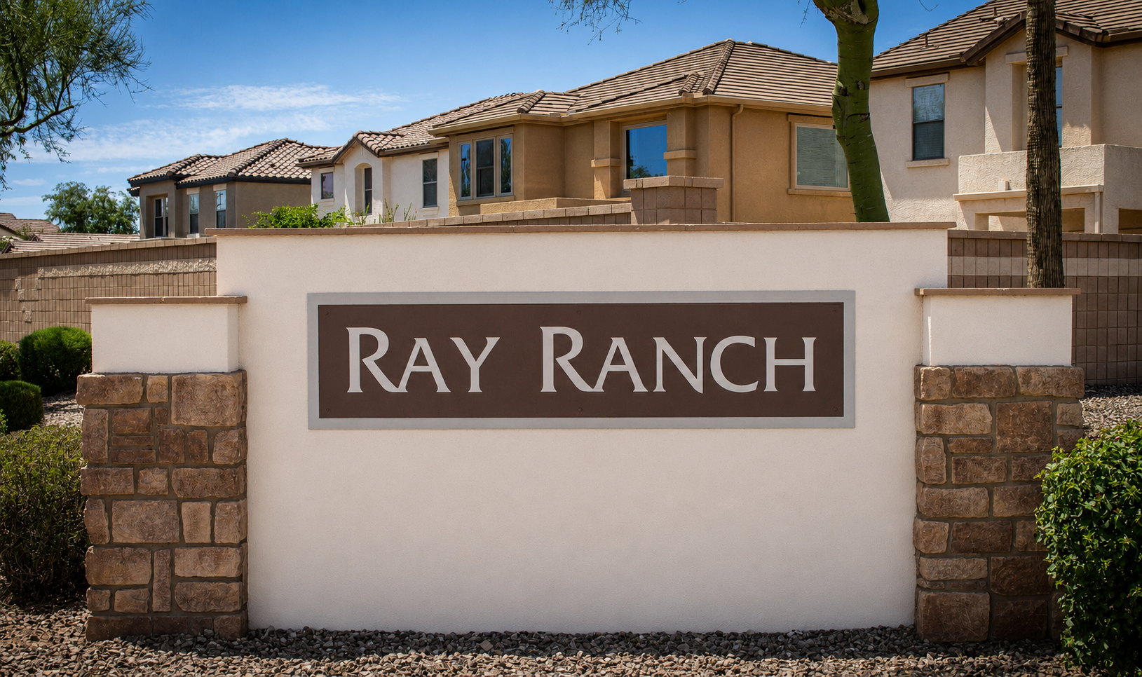 Ray Ranch monument