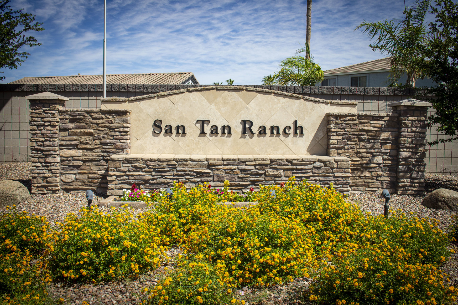 San Tan Ranch monument
